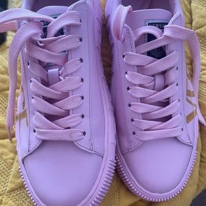 There light pink and the Versace is in gold there in excellent condition